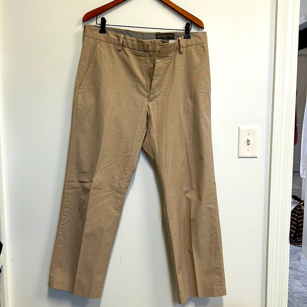 Men’s banana republic dress pants and 34/30
